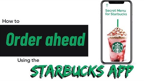 How to use the Starbucks app! | KtNation