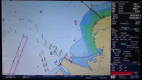 JRC ECDIS HOME button