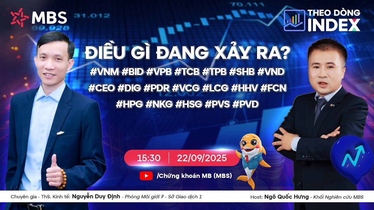 ĐIỀU GÌ ĐANG XẢY RA? | THEO DÒNG INDEX 22.09.2025