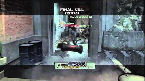 MW3: First Ever!! Concussion Gernade Final Killcam