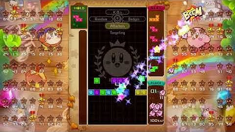 i finally got my 197th win w/ me sending garbage like crazy again in tetris 99 today!!!