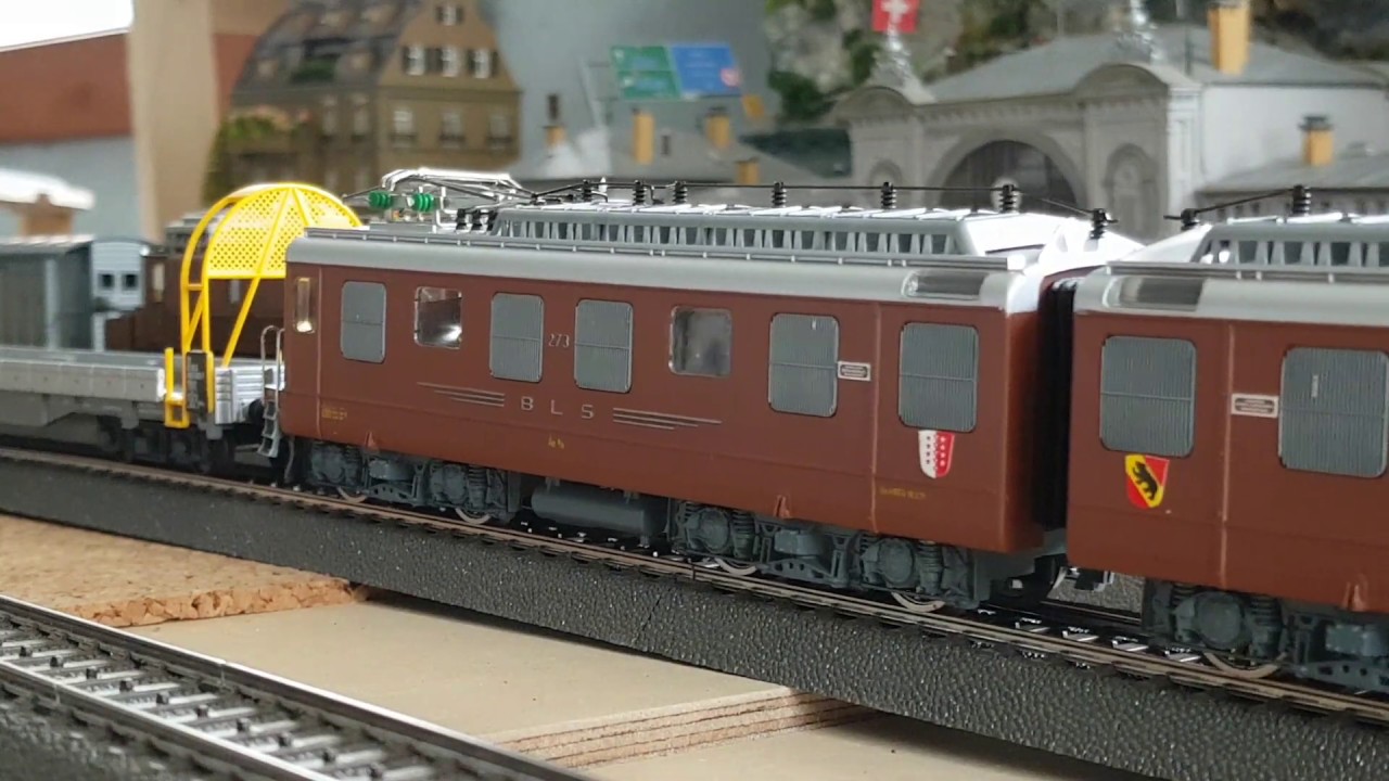 激レア】HAG HO　Modelleisenbahnen 模型　8/8 BLS Ae 8/8 BLS Hag + ESU Loksound 5.0 - YouTube