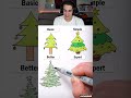 How To Draw A Christmas Tree Noob Vs Pro image