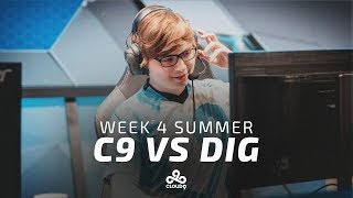 Cloud9 vs Dignitas | LCS Week 4 Highlights (2017 Summer)