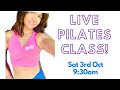 Live Intermediate Pilates Class