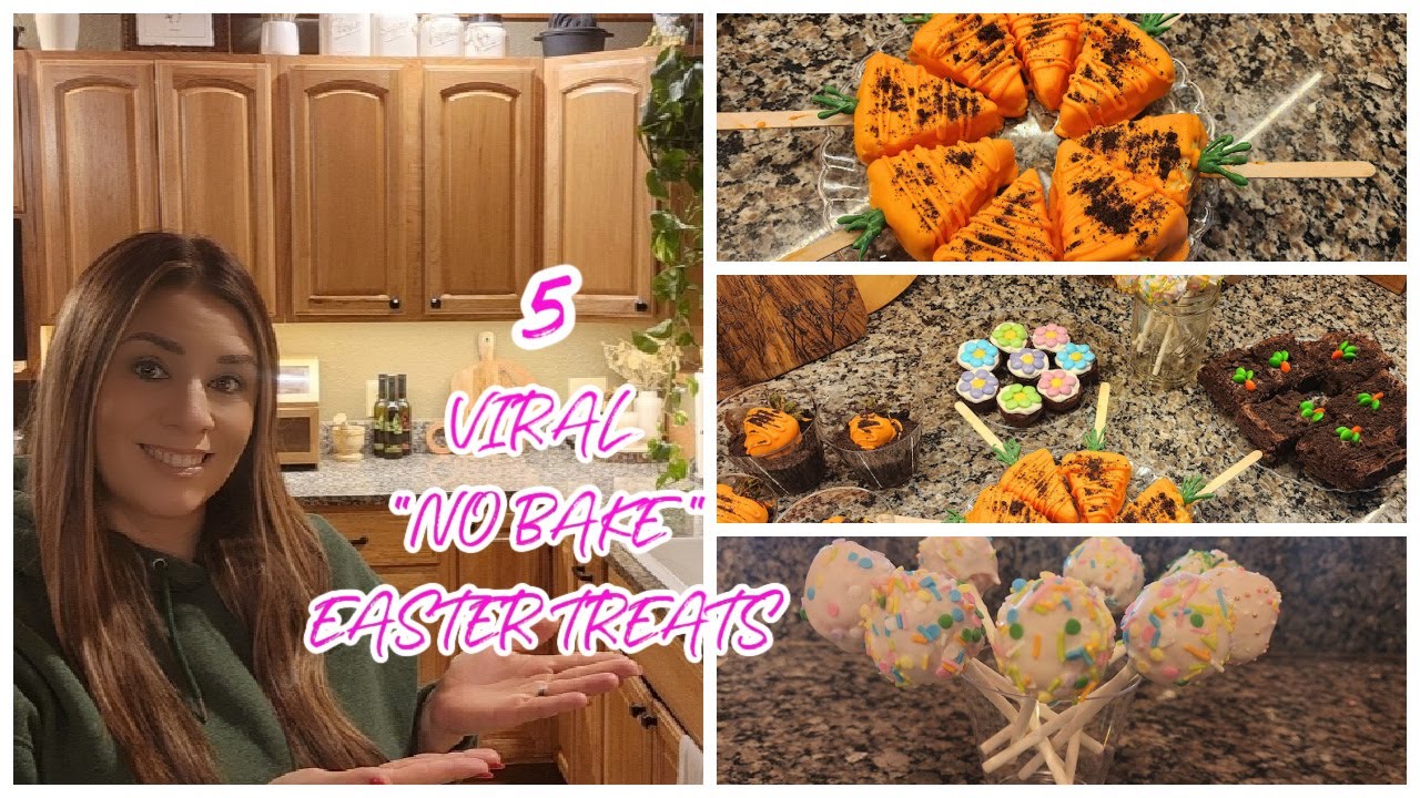 🌻VIRAL "NO BAKE" EASTER TREATS YOU HAVE TO TRY!🌻