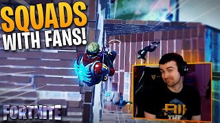 FORTNITE- SQUADS WITH FANS! (CHARITY PRIZE WINNERS)