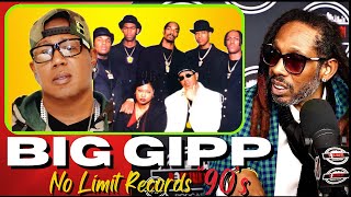 Big Gipp on No Limit Records and Cash Money! Seeing Master P Independant Movement