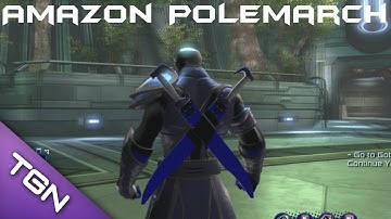 DCUO - DLC10 - Amazon Polemarch Style