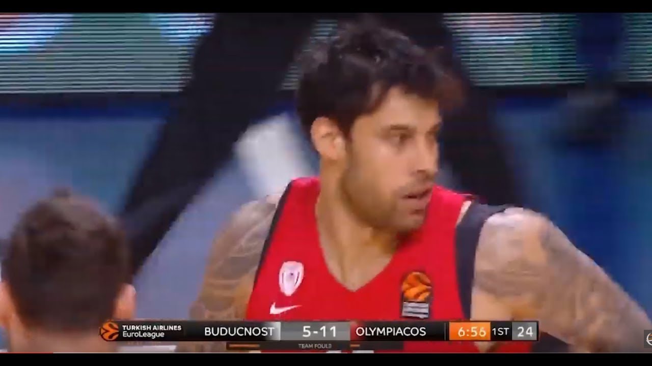 Georgios Printezis highlights (Buducnost VOLI Podgorica vs Olympiacos Piraeus: 76-89)