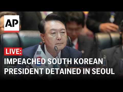 LIVE: Impeached South Korean President Yoon Suk Yeol detained in Seoul Episode cover