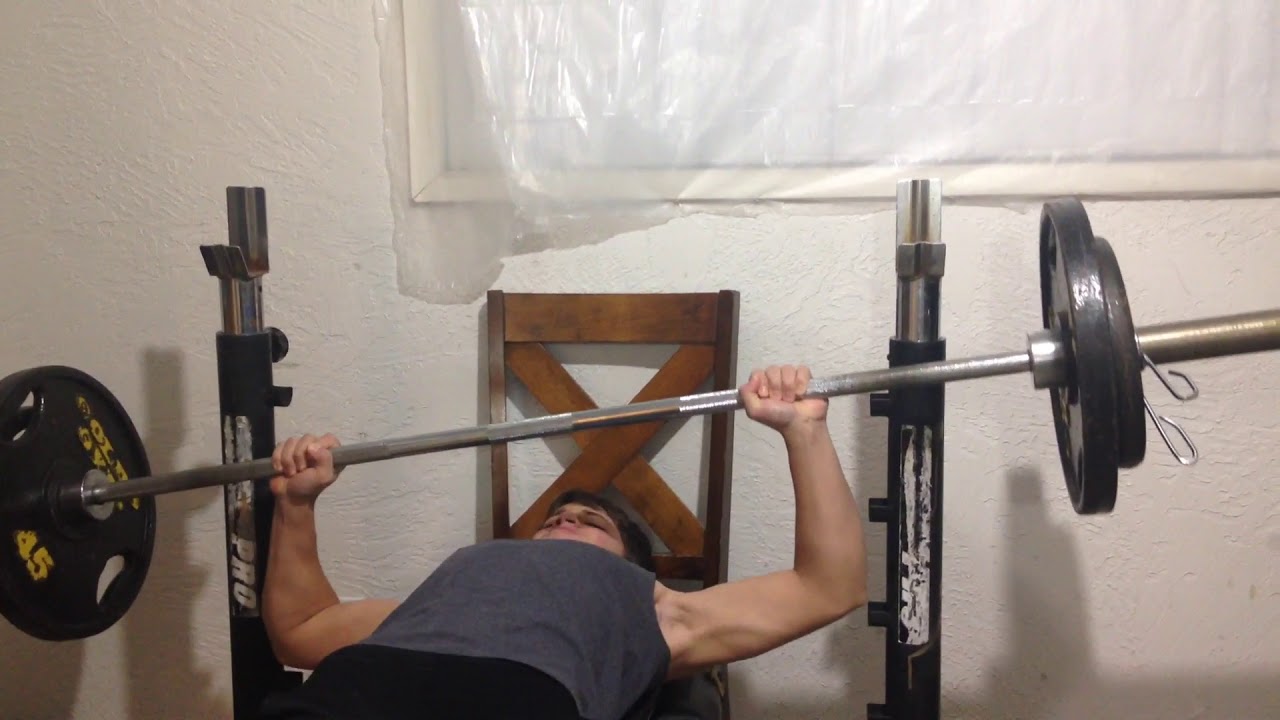 Benching 185 Youtube