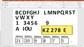 Combinatorics (Plate Number) #OnLineTeaching #OnLineClass