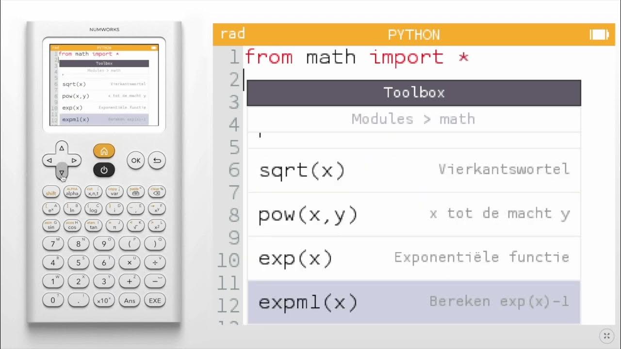 Hoe je een Python script kan wijzigen en uitvoeren? - YouTube