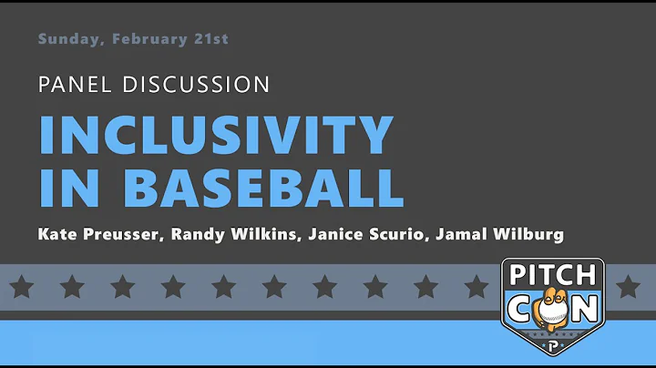 Inclusivity in Baseball Panel w/ Kate Preusser, Ra...