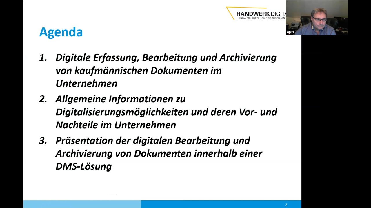 Digitale Erfassung, Bearbeitung und rechtssichere Archivierung von kaufmännischen Dokumenten
