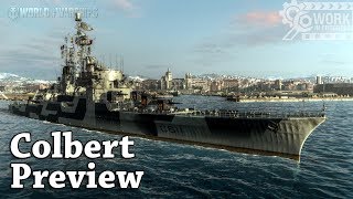 World of Warships: Colbert Preview - new FR CL [WIP]