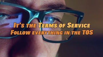 Merch by Amazon Terms Of Service TOS Rap