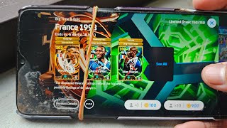 FIRST TRY EPIC VIEIRA PACK OPENING 😮🔥 TRICK TO GET EPIC VIEIRA DESAILLY THURAM #shorts #freeepic