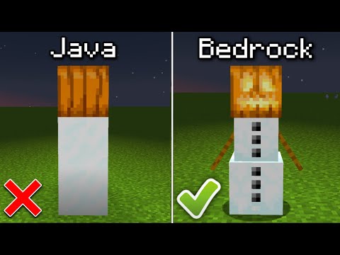 100 Diferencias Java Vs Bedrock!