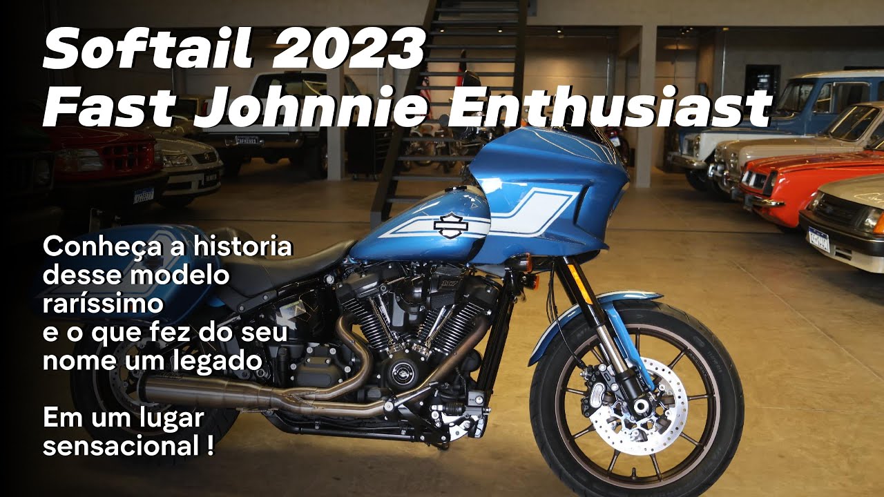 Softail 2023 Fast Johnnie Enthusiast um modelo super exclusivo que a Bunker Garage comprou !!