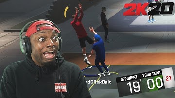 NBA 2k20: My First Neighborhood Game Gone HORRIBLE Wrong!