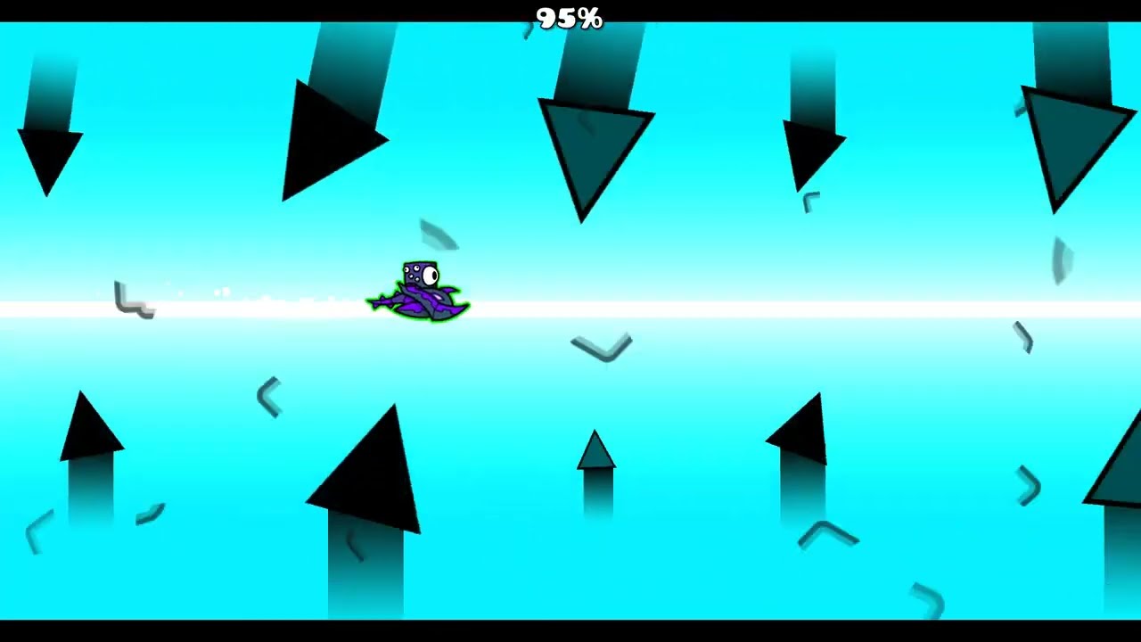 Geometry Dash - Radiant Rift (Gem Gauntlet, level 5) (All coins)