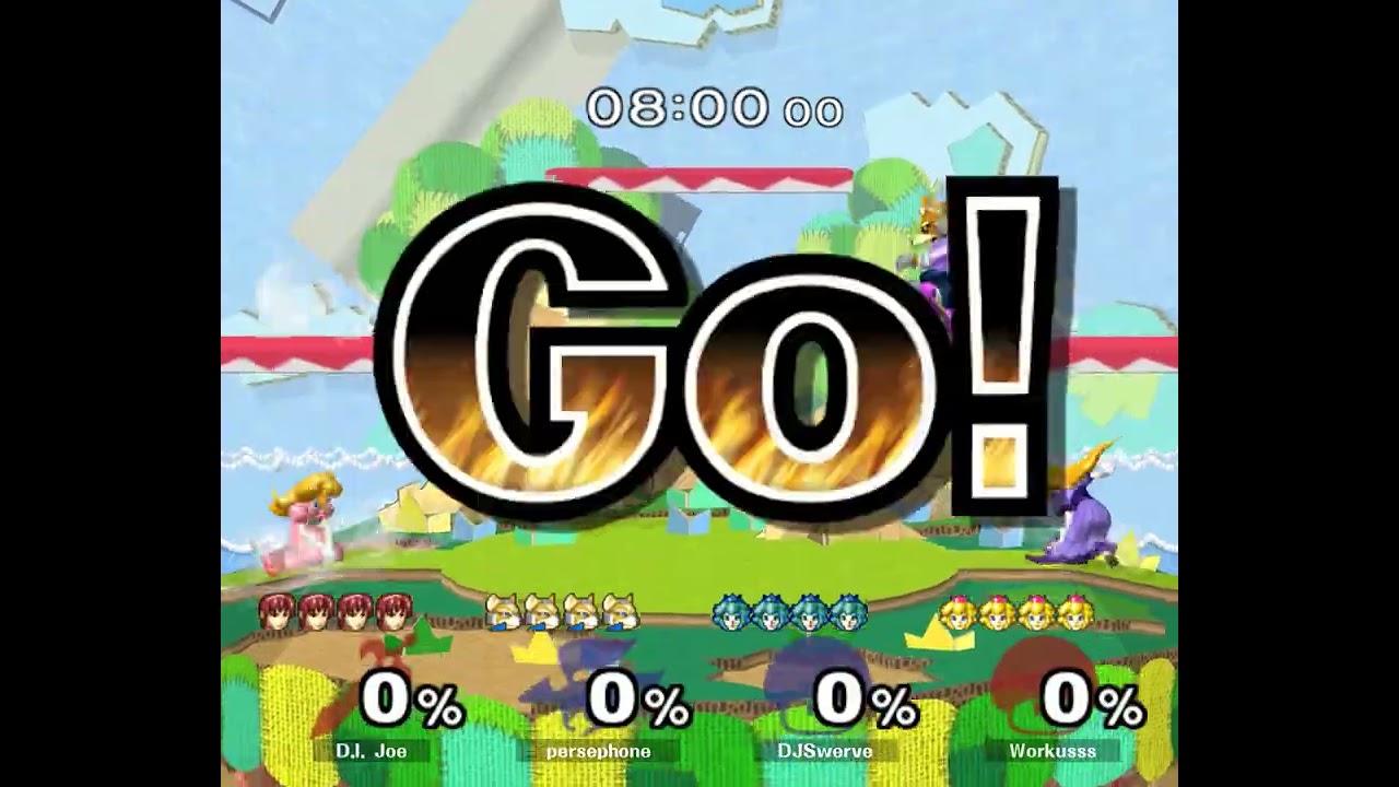 The 2026 PNW Melee Arcadian  — WR1 — persephone ⟮Falco, Fox⟯ + DJSwerve ⟮Peach⟯ vs Workusss ⟮Peach⟯