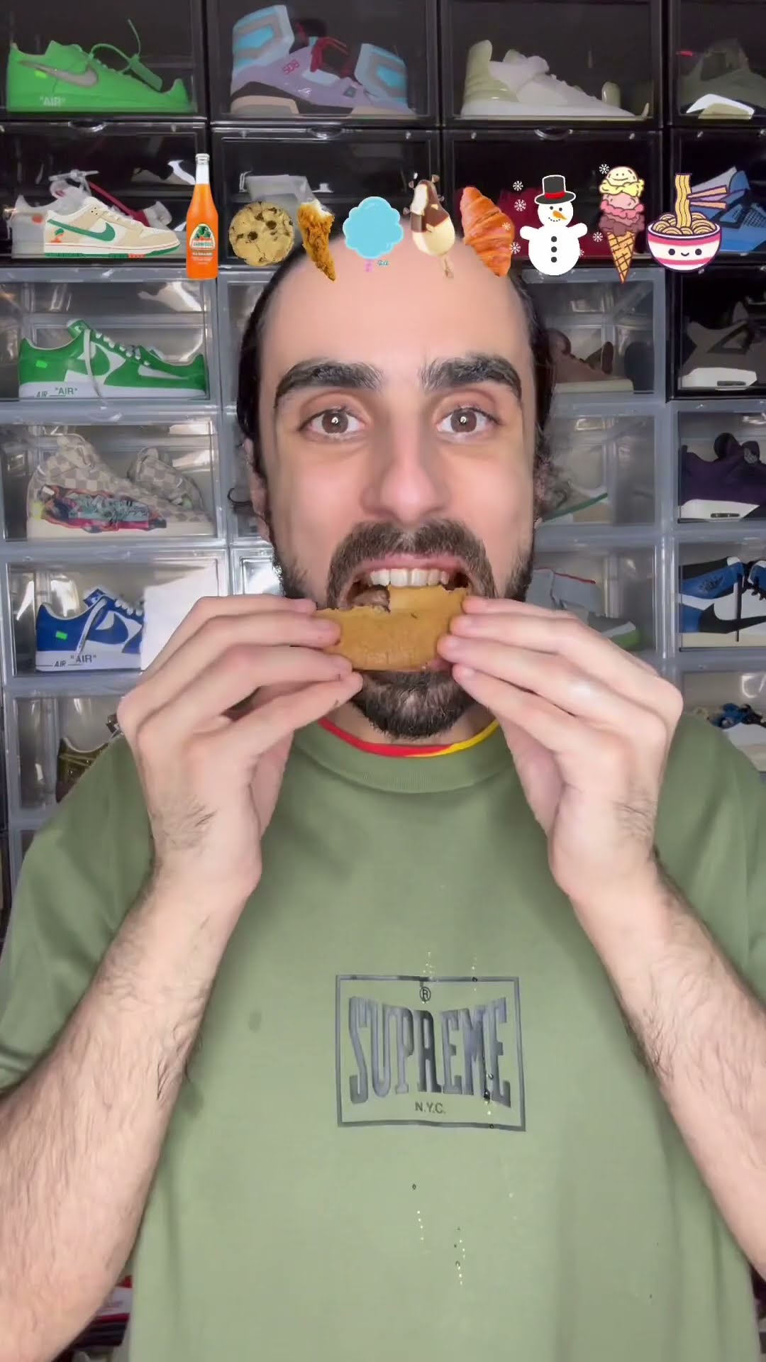 Food ASMR Eating a Sneaker ? #food #asmreating #eating #mukbang