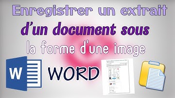 Enregistrer un extrait d