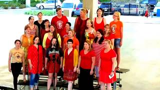 Prairie Fire Lady Choir Performing At Justice Choir, July 18, 2017