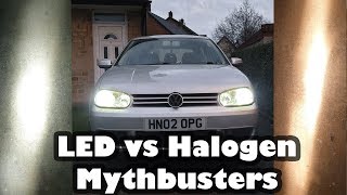 Mythbusters  Can you run Led bulbs in Reflector Headlights