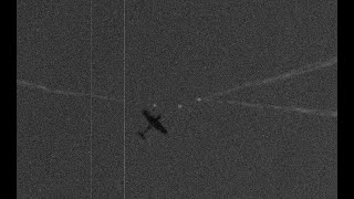 P-51 knocks down Bf 109. WW2 Gun camera footage. screenshot 4