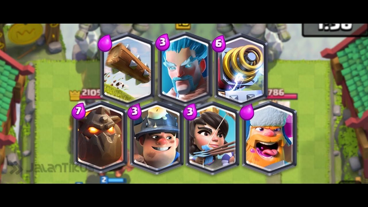 sasa ina pro siang bolong maen clash royale..... 17+9