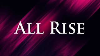 All Rise cover  Blue venge Athars