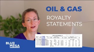 Oil and Gas Royalty Statements