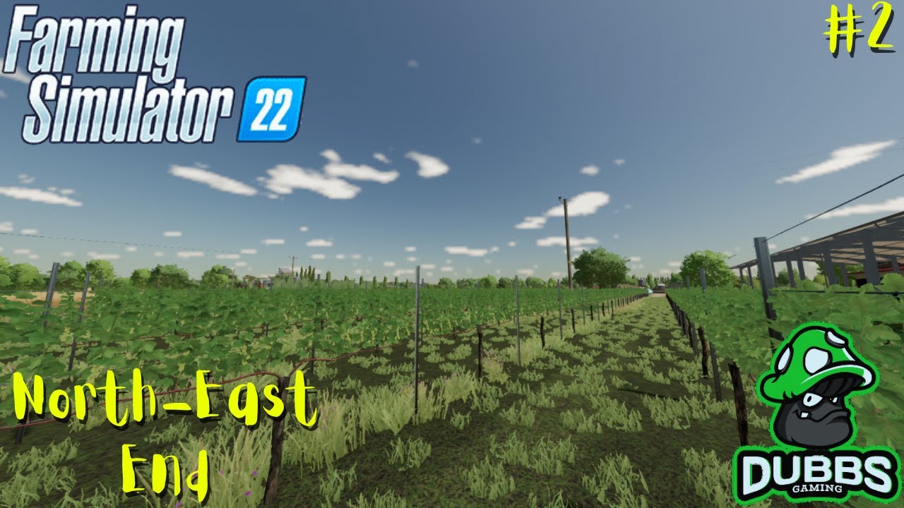 Farm simulator 22 north east end 2 fs22 time lapse series youtube