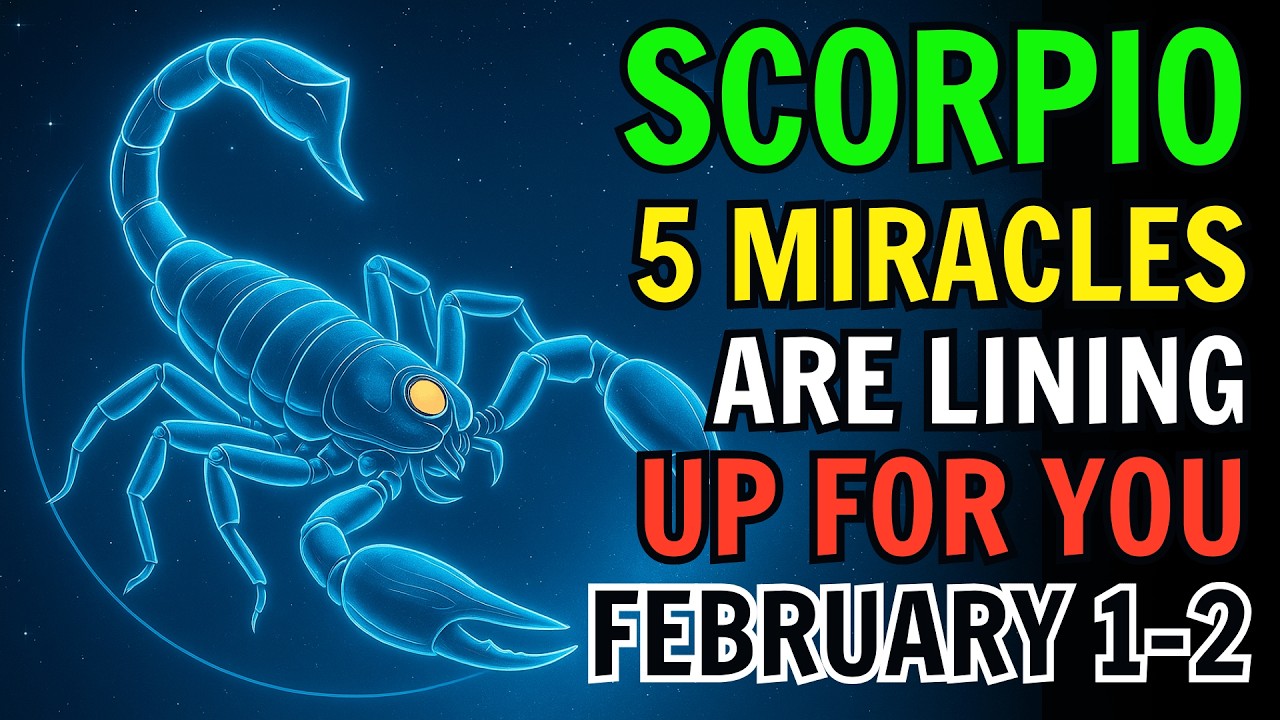 ♏ SCORPIO – 5 DESTINED MIRACLES ARE LINING UP FOR YOU ✨ FEBRUARY 1–2 IS YOUR POWER PORTAL!