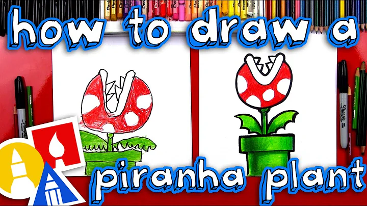 How To Draw A Mario Piranha Plant