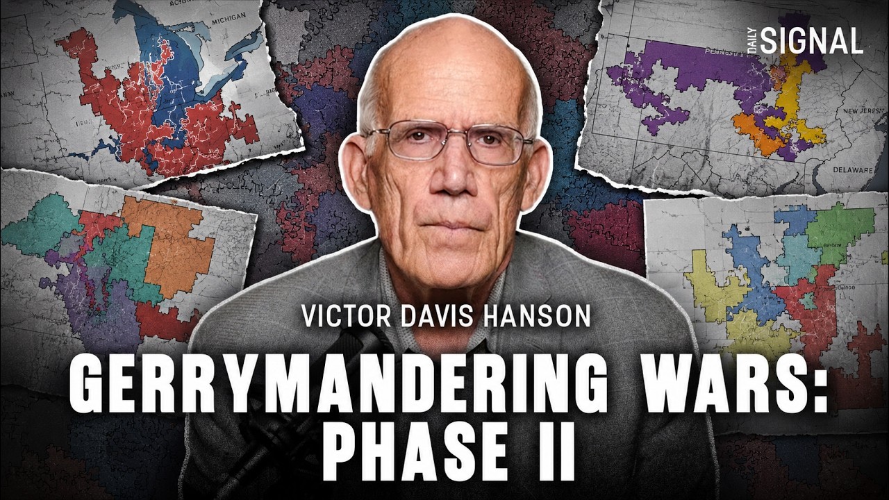 Winning the Map: Why the Left’s Gerrymandering War is Backfiring  Victor Davis Hanson - YouTube