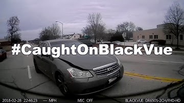 Never Saw It Coming - A Hit And Run #CaughtOnBlackVue!