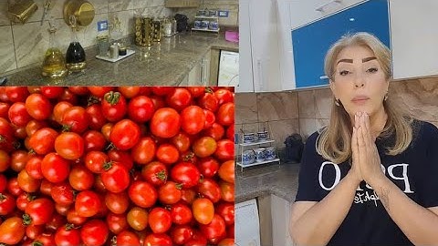 تحضير رب البندورة 🍅 + جولة بيتي 🏠
