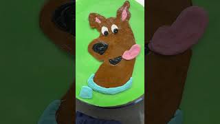 Started out rough but pulled it together — barely. #Shorts #ScoobyDoo #CakeFail #CakeDecorating