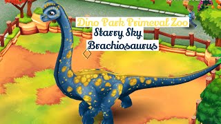 Dino Park Primeval Zoo| January Calander! Starry Brachiosaurus! ⭐️ 🦕