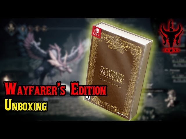 Octopath Traveler Wayfarer's Edition Special Unboxing (Nintendo
