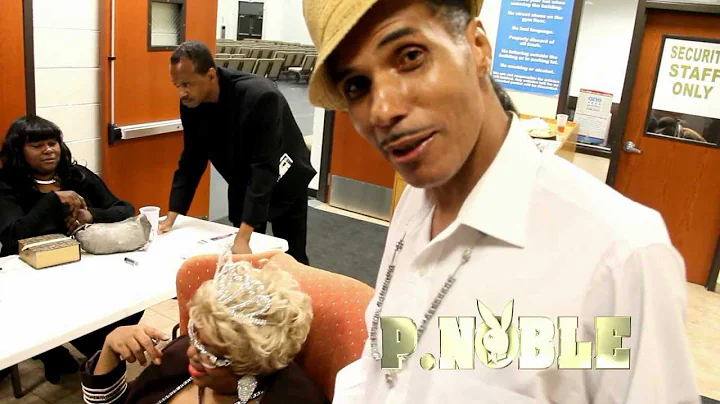 DEBBIE THE GLASS LADY & ROBERT MONEY ON P.NOBLE TV