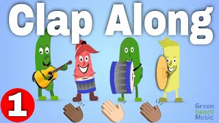 Clap Along 1 | Brain Breaks | Green Bean's Music | Interactive Songs