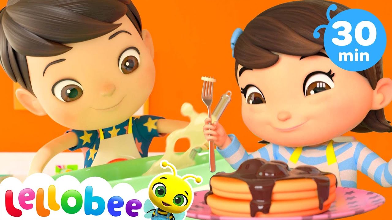 Magical Pancakes Song! | Lellobee | Baby Videos | Fairy Tales and Stories | Moonbug TV