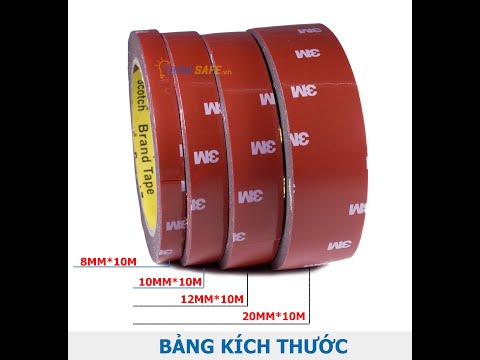 Video Ứng dụng băng keo cường lực 3M 4229P băng keo 2 mặt... - youtube
