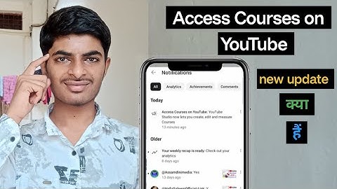 Access Courses on YouTube: YouTubeStudio now lets you create, edit and measure